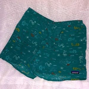 Men’s Patagonia trunks blue large